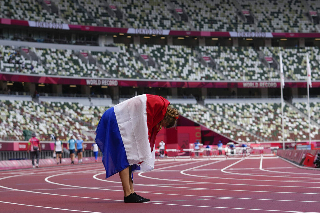 Tokyo Olympics Athletes and Flags Photo Gallery